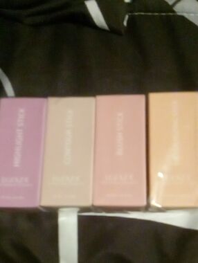 Pastel Face Primer Set (Lavender, Cream, Pink, Peach)